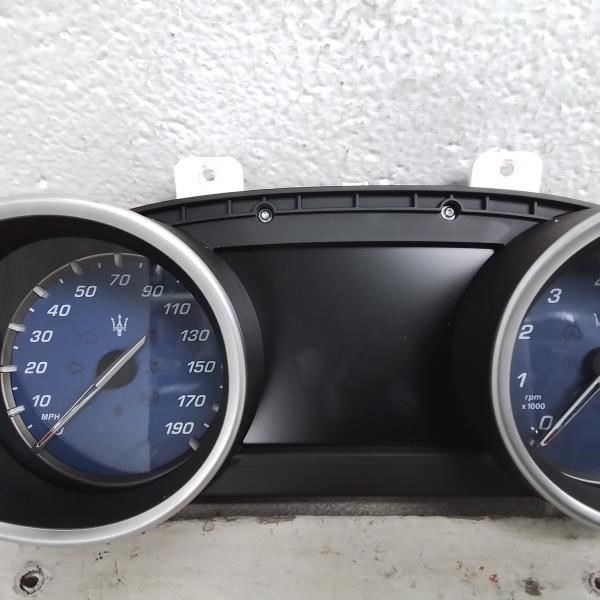Maserati Ghibli 2017 Instrument cluster P/N 670100152