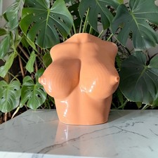 Stampo in silicone piccolo busto femminile, petto dea, scultura seno per candela, sapone