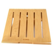 SAMDI Wood Laptop Stand for Desk,Laptop Holder Stand,Wooden Cooling Computer ...