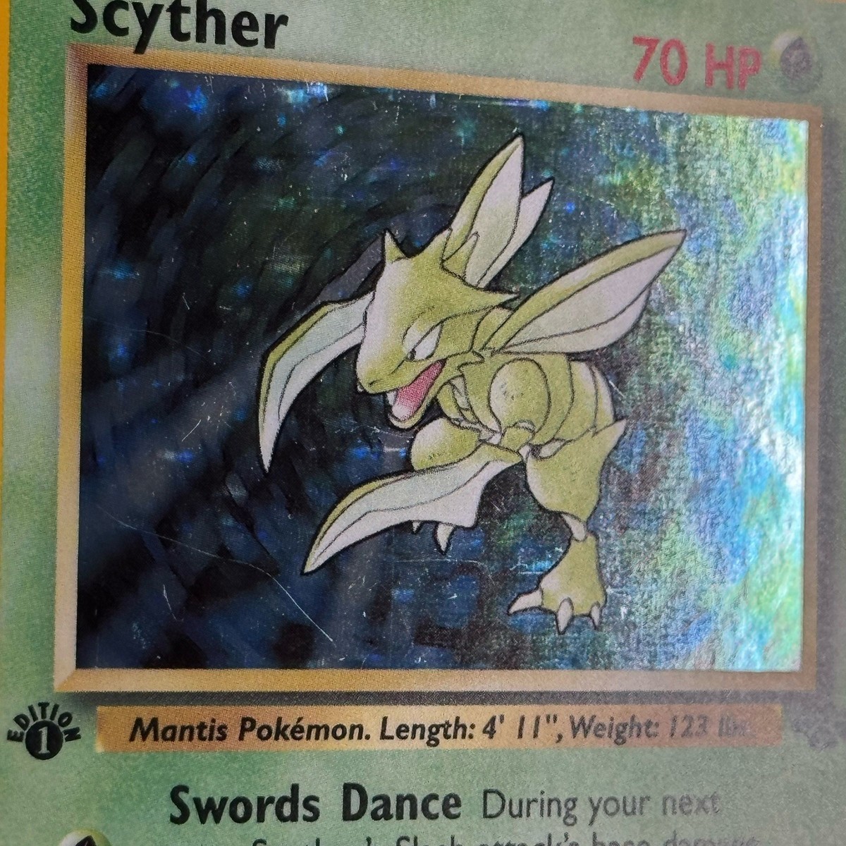 first edition scyther pokemon card 1st Edition Scyther 10/64 Holo First Jungle 1999 Pokemon TCG Rare Card WOTC  | LP