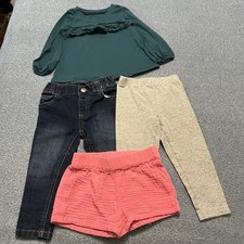 Toddler Girl Size 18 M Clothes Lot 4 Pc Carters, Garanimals, Cat  Jack