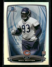 2014 Bowman Chrome #120 Will Sutton Refractor