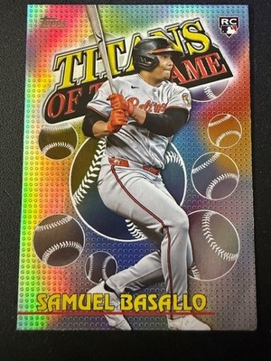 2026 Topps #TOG-10 Samuel Basallo Titans of the Game  523