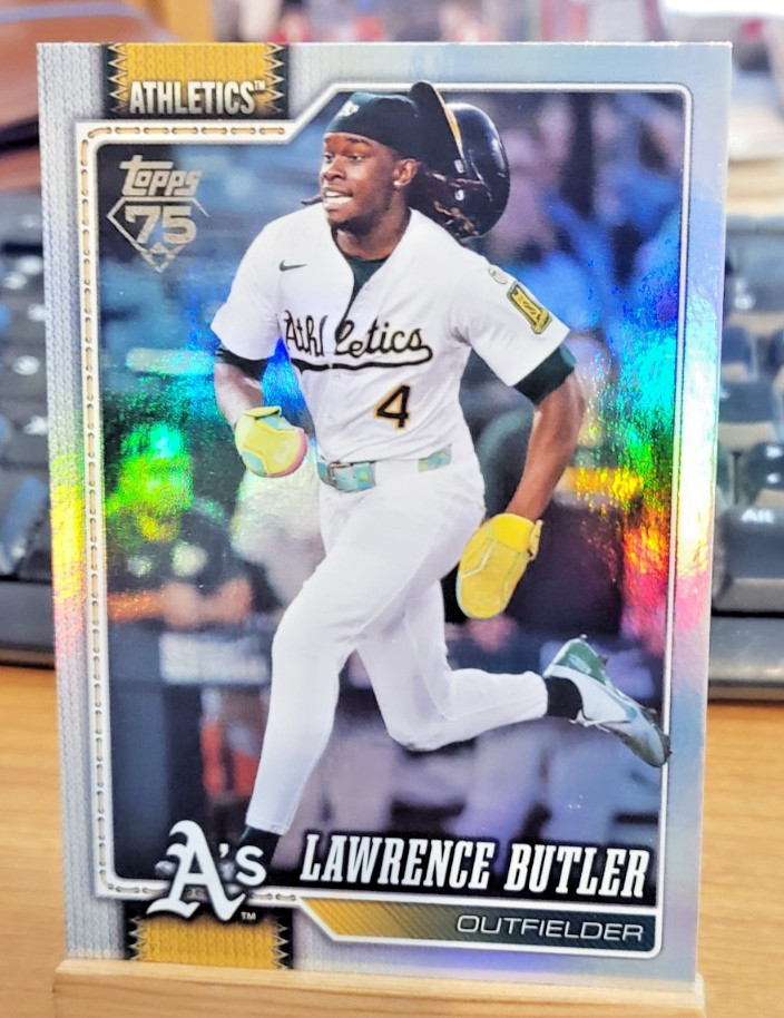 2026 Topps Rainbow Foil Lawrence Butler #324 Oakland Athletics