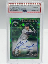 2024 Topps Chrome Update Series Sapphire Edition - Autographs Colt Keith #USA-CK
