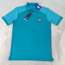 Oklahoma City Thunder Polo Shirt NBA City Edition OKC Short Sleeve Men Small