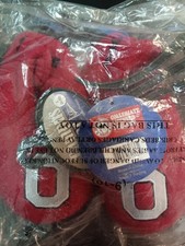 NCAA OHIO STATE BUCKEYES TODDLER LARGE 9-10 NEW SLIPPERS WITH TAGS