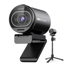 EMEET S600 Webcam 4K con Treppiede per Streaming - Sensore Sony 1/2.5", PDAF Au...