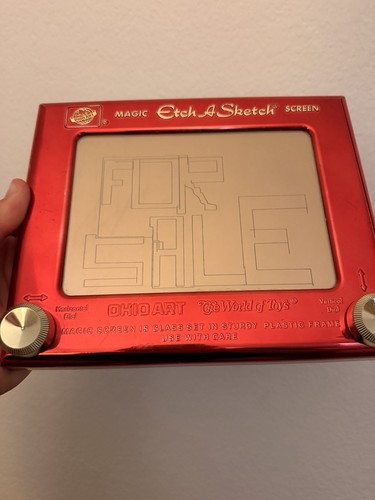 100th Anniversary Gold ETCH-A-SKETCH Collector's Edition w/ Tin - Ohio Art Co.