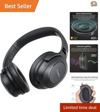 Bluetooth Noise Cancelling Headphones with Touch Control  40-Hour Battery Life