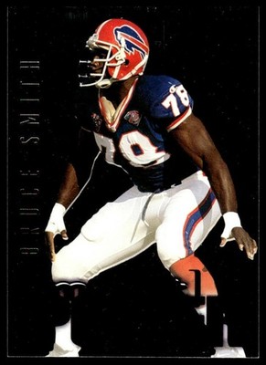 1995 SkyBox Impact Bruce Smith #IP4 Impact Power   Buffalo Bills