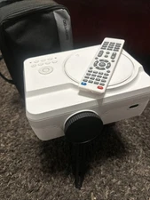 Projector bundle Portable Projector With Remote And Case W/ 2 HDMI DVD USB+