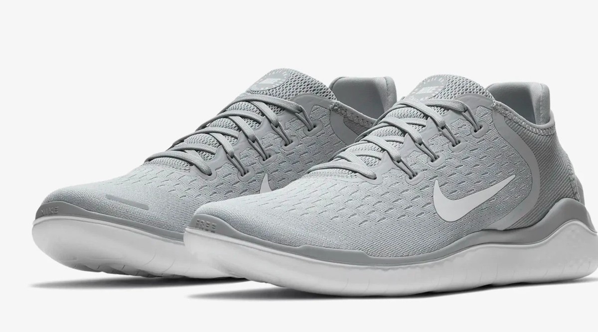 Nike Free RN 2018 Men\'s Running Shoes Grey White 942836 003 Men\'s Size\'s Gym $_57.PNG?set_id=880000500F main image 4