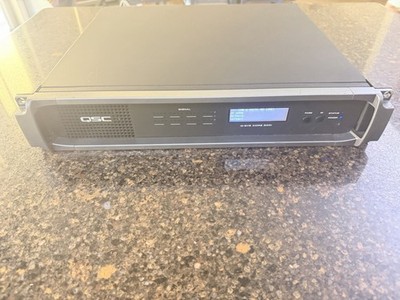 QSC Q-SYS Core 500i Network Audio Processor AES3 In/Out Firmware 9.4.8