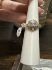 Bomb Party Size 9 Ring  RG86684 The Fearless Ring Lavender Topaz Gold Plating — photo 1