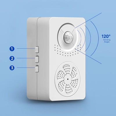 Für Laden Türklingel mit Bewegungssensor und Custom Voice Audio Player für Ei