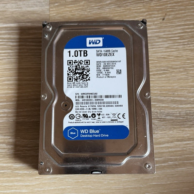 Western Digital WD Blue 1TB 3,5'' SATA III HDD 7200RPM 64MB WD10EZEX