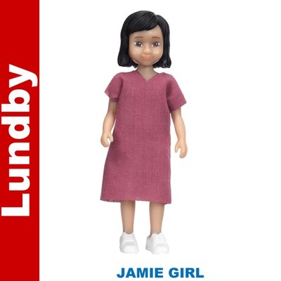 Lundby Puppe Jamie Girl Puppenstube Figur 1:18 Schweden 60-8079-04