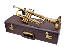 Vintage Henri Lavelle Trumpet Made in Italy | Vincent Bach 7C Mouthpiece & Case