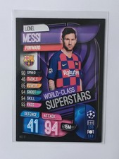 Topps Match Attax 2019 2020 - Messi World-Class Superstars WCL 12 LL.