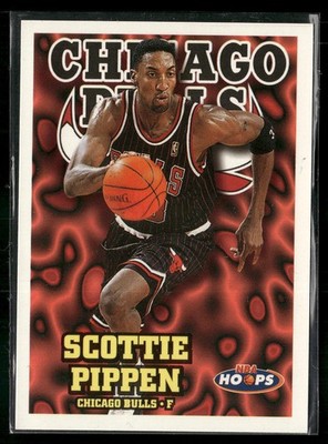 1997-98 Hoops Chicago Bulls Team Night Sheet Singles #29 Scottie Pippen