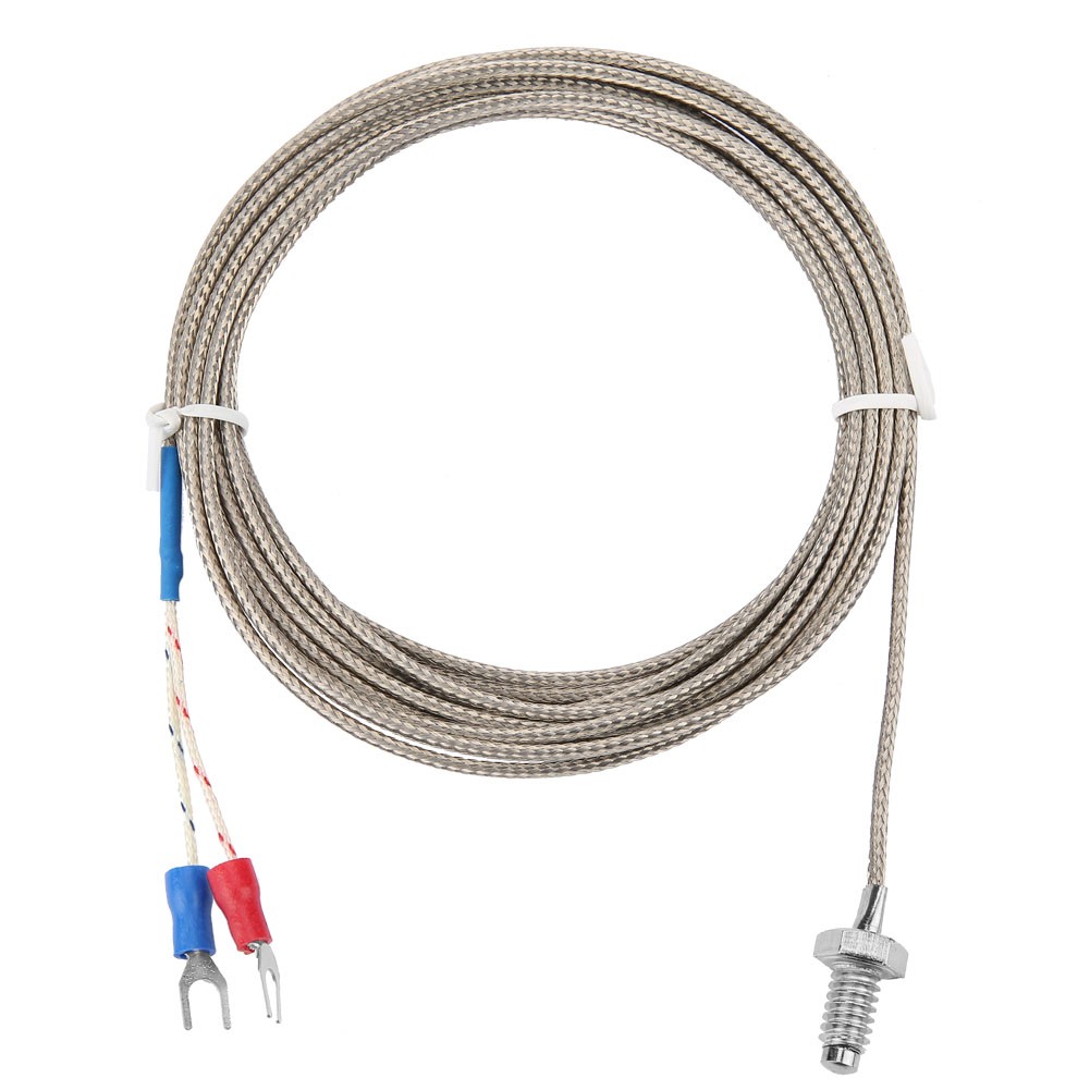 Length M6 BSW Screw Thread Temperature Measuring Probe K Type Thermocouple UK