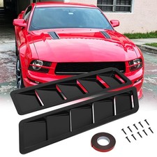 For Ford Mustang Gt Hood Vent Louver Scoop Cover Air Flow Intake Cooling Panel