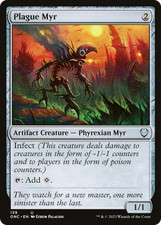 Plague Myr #139 (MP) Phyrexia All Will Be One ONC Magic MTG