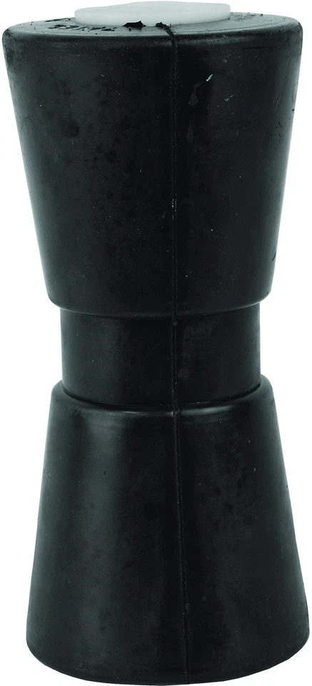 Heavy Duty Boat Trailer Roller Molded Rubber Support Shaft V Keel Black 7.5" NEW - Image 2 of 3