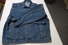 Teamsters Mens Denim Jacket 2XL Blue Made in USA Graphic Communications