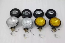 Hella Yellow Clear Fog Lamp With Bulb H3 Halogen Bulb Universal Fit 2 Set