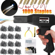 Hot Stapler Car Bumper Fender Welder Gun Plastic Repair Kit 1000 Staples Us Hot Stapler Car Bumper Fender Welder Gun Plastic Repair Kit 1000 Staples Us