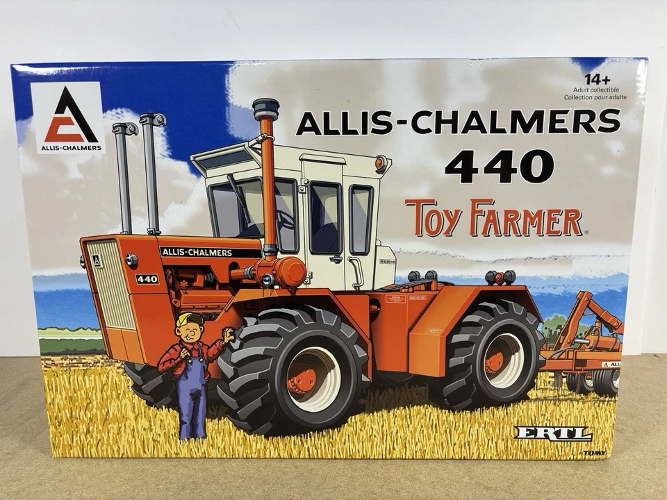 1/16 Allis Chalmers 440 4Wd Tractor, Toy Farmer 40th Anniversary Edition, NIB - Image 3 of 4