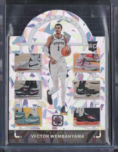 2023 Panini Photogenic Shoe Game Ice 2 Victor Wembanyama RC Rookie G2U