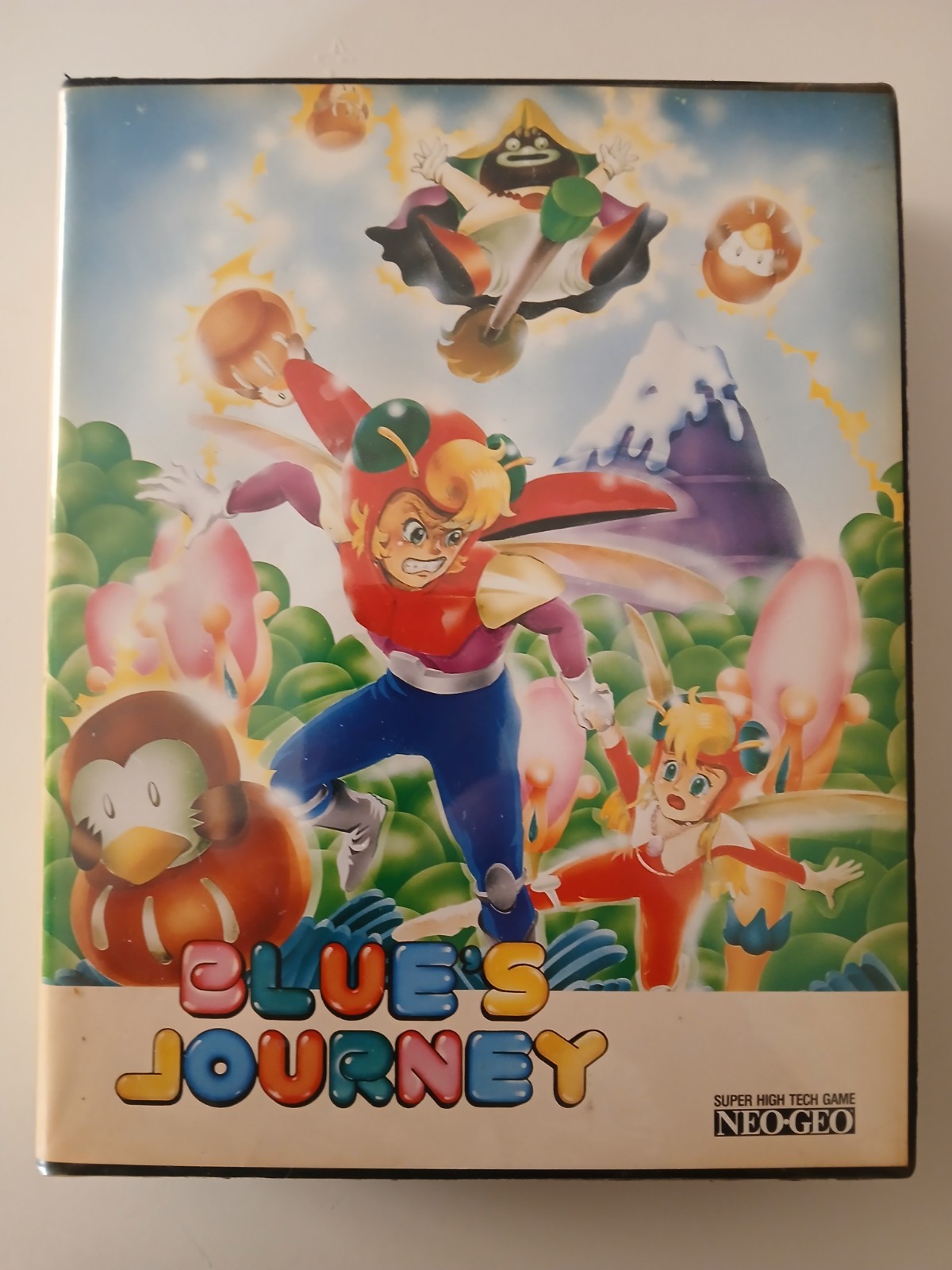 Blue's Journey / Raguy - Neo Geo AES, SNK 1990 CIB (Read Description)