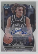 2022-23 Bowman U Chrome Prospect Refractor 119/499 Devin Carter #6 Auto 5l1