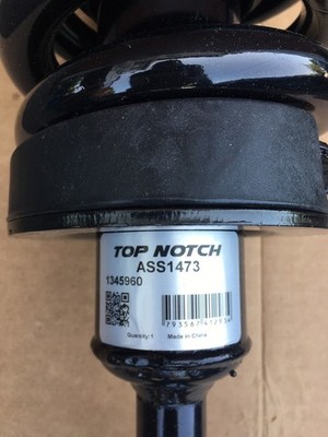 TOP NOTCH ASS1473 Strut And Coil Assembly Mercedes Benz E320 RWD.