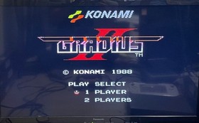 Gradius II Nemesis Famicom Classic NES Retro Game Complete Set