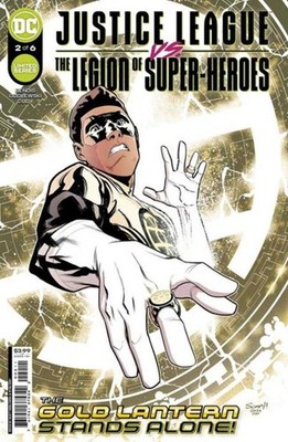 Justice League vs The Legion Of Super Heroes #2 (Of 6) Cover A Scott Godlewski (