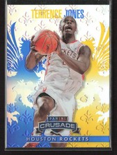 Terrence Jones 2013-14 Panini Crusade #90 Crusade Blue Houston Rockets