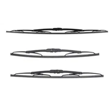 Bosch Front and Rear Windshield Wiper Blade Set Kit For Mitsubishi