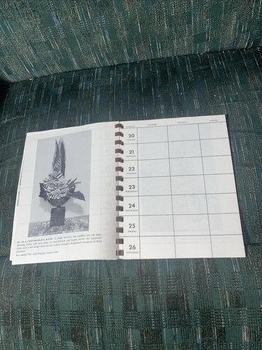 Vintage 1961 Home & Garden Calendar Book Day by Day Records Hearthside Press - Photo 13/18