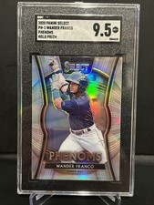 2020 Panini Select Wander Franco Phenoms Holo Silver Prizm SGC 9.5