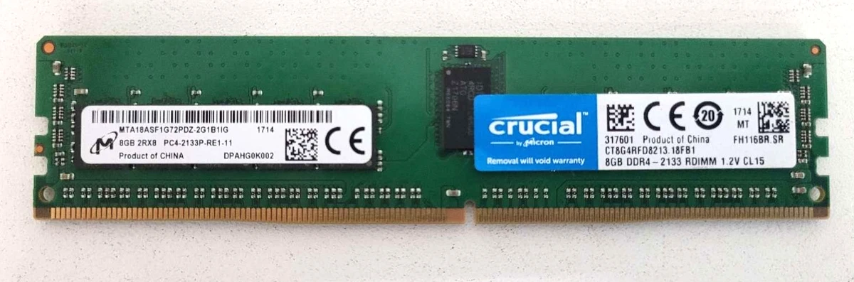 Preços baixos em Micron PC4-17000 (DDR4-2133) velocidade de