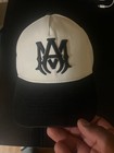 Amiri Two Tone MA Logo Hat Full Canvas Hat Cap -Black — photo 3