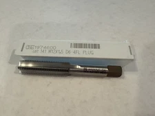 OSG (1974600) M12x1.5 Metric D6 4-Flute HSS Straight Flute Hand Tap