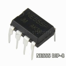 NE555P NE555N DIP-8 Timer IC (10 50 100 pcs Lot) – 555 Precision Timer Chip