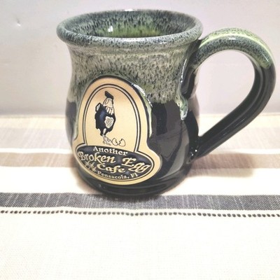 Another Broken Egg Midnight Blue Coffee Cup Pensacola Florida Drip Pattern