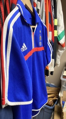 2000-02 France Home Adidas Vintage football shirt soccer jersey