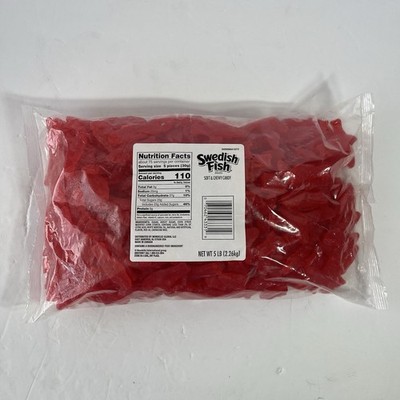 Swedish Fish Soft & Chewy Candy, Bulk 5lb Bag - Parties Treats & Snacks